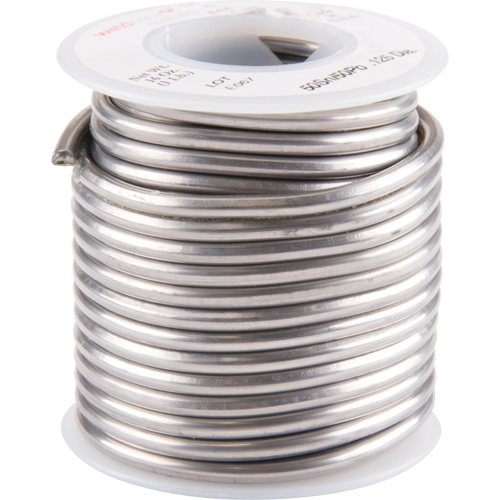M&eacute;tal d'apport standard, &agrave; base de plomb, 50 % d'&eacute;tain, 50 % de plomb, &acirc;me Acide, dia. 0,125" Equipex
