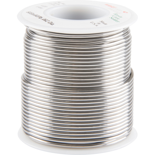 Common Solder, Lead-Based, 50% Tin 50% Lead, Rosin Core, 0.0625" Dia. Equipex