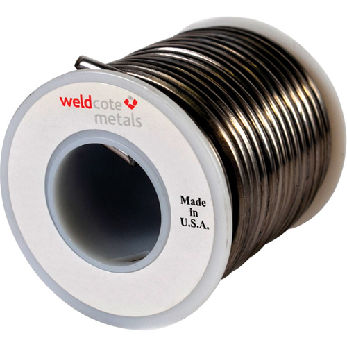 M&eacute;tal d'apport standard, Sans plomb, 95 % d'&eacute;tain, 5 % d'antimoine, &acirc;me Plein, dia. 0,09375" Equipex