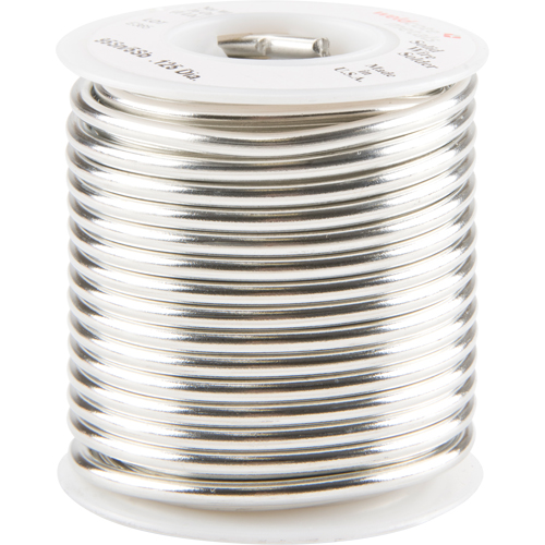 M&eacute;tal d'apport standard, Sans plomb, 95 % d'&eacute;tain, 5 % d'antimoine, &acirc;me Plein, dia. 0,125" Equipex