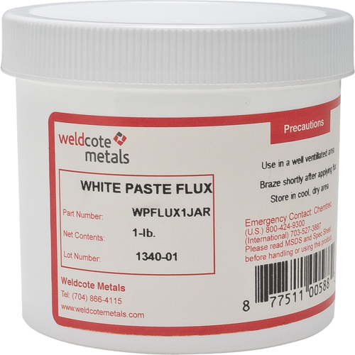 Flux de brasage blanc en p&acirc;te Equipex