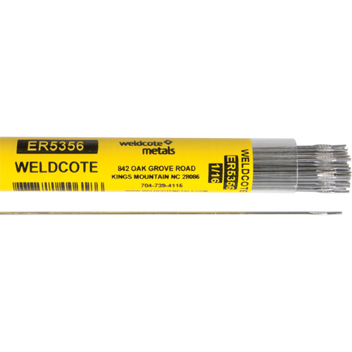 36" Cut Length TIG Rods, 1/16", Aluminum Equipex