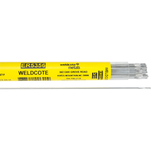 36" Cut Length TIG Rods, 3/32", Aluminum Equipex