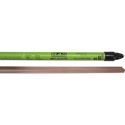 36" Cut Length TIG Rods, 1/8", Mild Steel Equipex