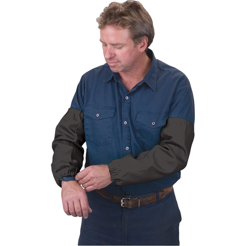 Flame Retardant Sleeves, 18" L, Black Equipex