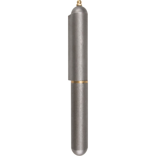 Charni&egrave;re &agrave; souder, 0,906" dia. x 7,874" lo, Acier doux a/goupille fixe en acier Equipex