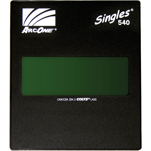 Lentille de soudage autoassombrissante haute d&eacute;finition ArcOne Singles, 5" la x 4" h Champ de vision, Pour utilisation avec ArcOne&reg; Equipex