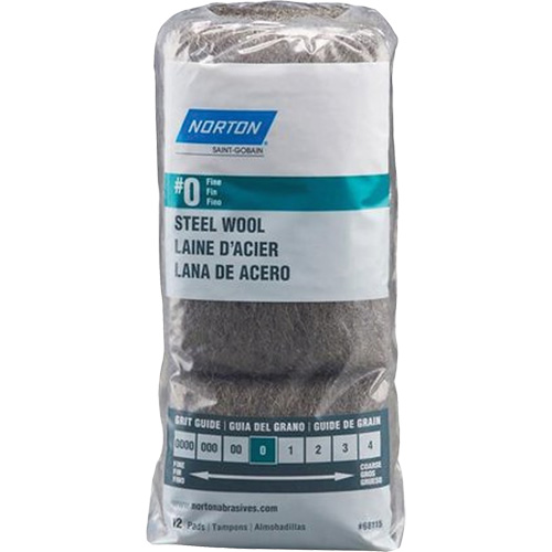 Steel Wool, Roll, Grade 0 Equipex