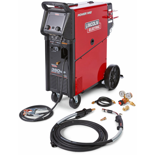 POWER MIG&reg; 360MP Multi-Process Welder, 208 V/230 V/460 V/575 V, 1 Ph, 50/60 Hz Equipex