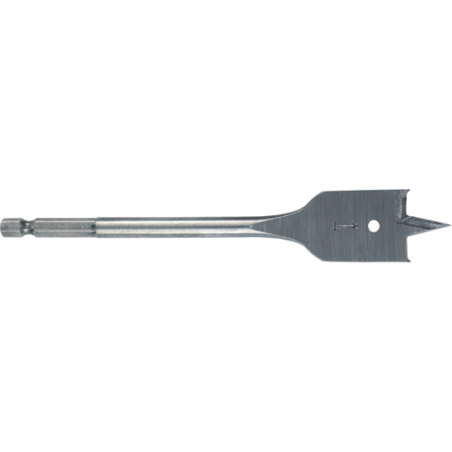Speedbor Flat Bits, 3/4" Diameter, 1/4" Shank, 6" Length Equipex