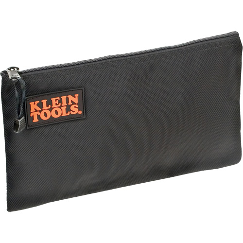 Pochette pour outils avec fermeture &agrave; glissi&egrave;re, Nylon balistique, 1 pochettes, Noir Equipex