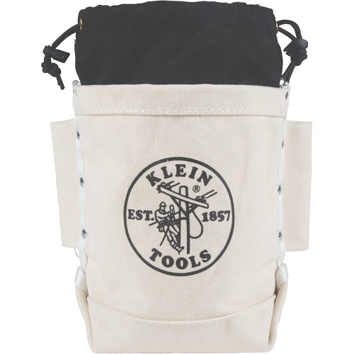 Extra Tall Top Closing Bolt Tool Bag, Tool Holder, Canvas, 3 Pockets Equipex