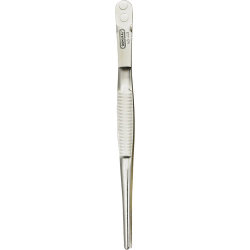 Industrial Tweezers with Blunt Serrated Tip Equipex