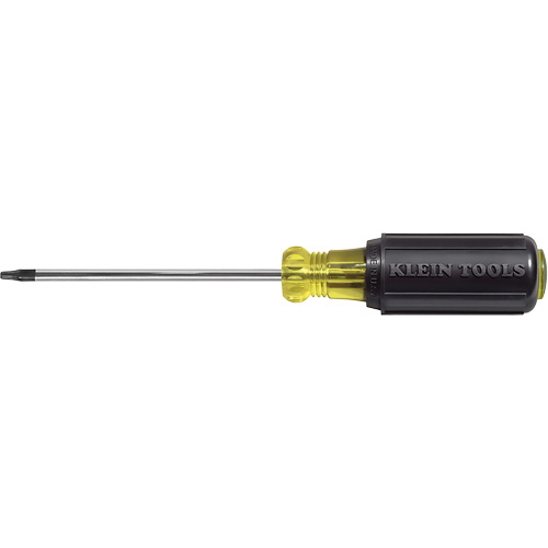Tournevis Klein a/manche caoutchout&eacute;-Tournevis Torx &agrave; tige ronde Equipex