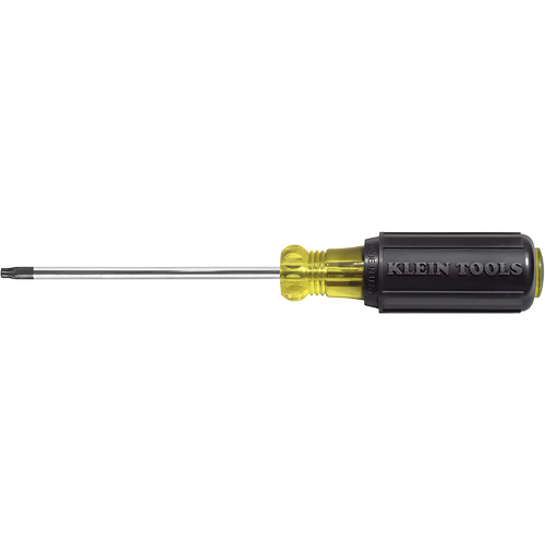 Tournevis Klein a/manche caoutchout&eacute;-Tournevis Torx &agrave; tige ronde Equipex