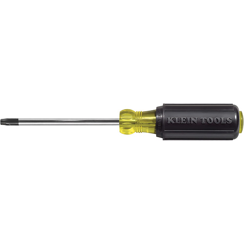 Tournevis Klein a/manche caoutchout&eacute;-Tournevis Torx &agrave; tige ronde Equipex