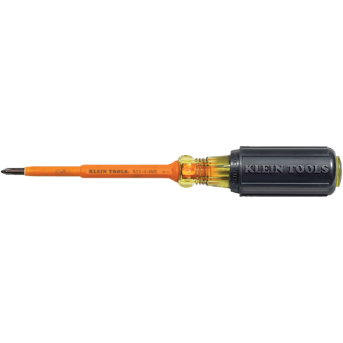 Tournevis pointe Phillips (cruciforme) profil&eacute;e isol&eacute;s Equipex