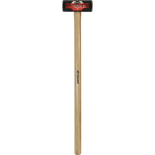 Double-Face Sledge Hammer, 10 lbs., 36" L, Wood Handle Equipex