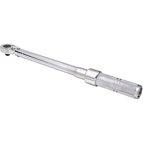 Micrometer Torque Wrench, 3/8" Square Drive, 10-80 ft-lbs. Equipex