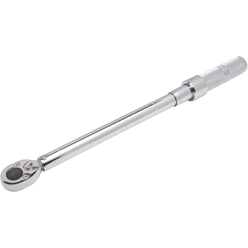 Micrometer Torque Wrench, 3/8" Square Drive, 20-100 ft-lbs. Equipex