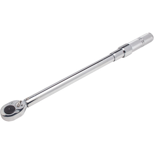 Micrometer Torque Wrench, 1/2" Square Drive, 30-150 ft-lbs. Equipex