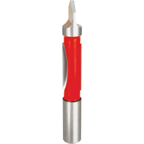 Fraise - foret guide pour panneau, 1/2" dia, 1-1/4" ha, 3-3/4" lo, 1/2" Manche Equipex