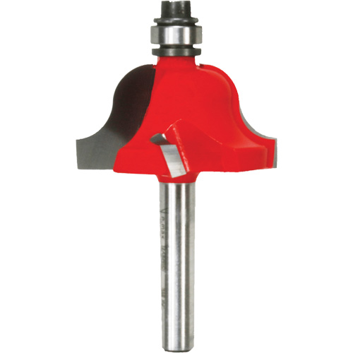 Fraise &agrave; doucine Romaine, 1-3/8" dia., 1/4" tige Equipex