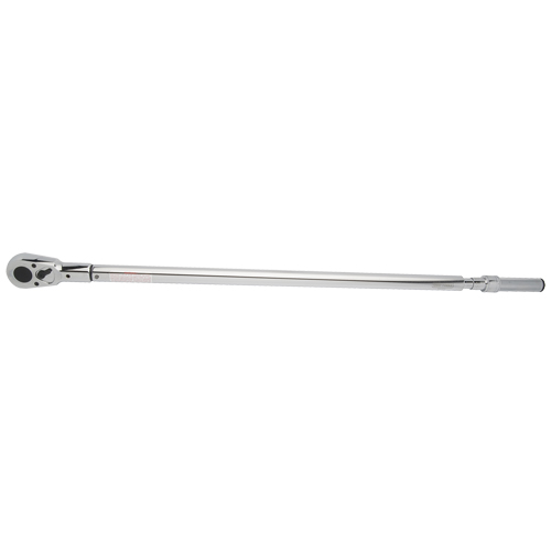 Heavy-Duty Micro-Adjustable Torque Wrench, Click, 3/4" Square Drive, 100 - 600 ft-lbs. Equipex