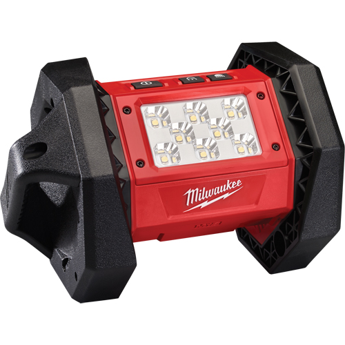 M18 ROVER Flood Light, LED, 8 W, 1500 Lumens, Rubber Housing Equipex