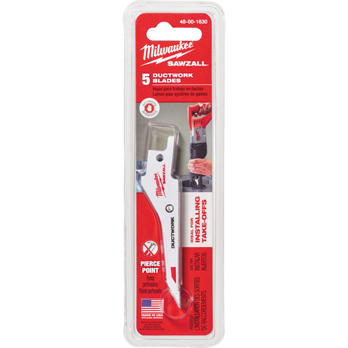 Sawzall&reg; Duct Work Blades Equipex