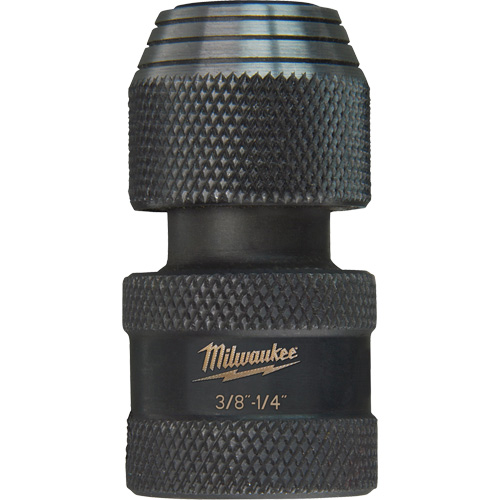 Adaptateur de douille carr&eacute;e &agrave; hexagonale pour tournevis &agrave; percussion Shockwave, Chocs, Prise 1/4", Douille 3/8", 1,875" lo Equipex