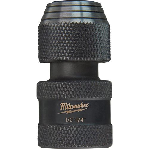 Adaptateur de douille carr&eacute;e &agrave; hexagonale pour tournevis &agrave; percussion Shockwave, Chocs, Prise 1/4", Douille 1/2", 1,875" lo Equipex