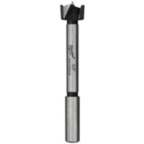Forstner Wood Bit, 1/2", 3/8" Shank, 3-1/2" Length Equipex