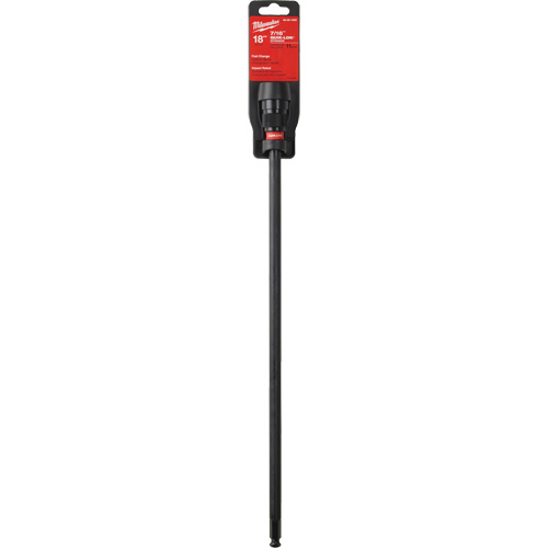Quik-Lok Impact Drill Bit Extension, 7/16" Max. Diameter, 18" Length, 7/16" Shank Equipex