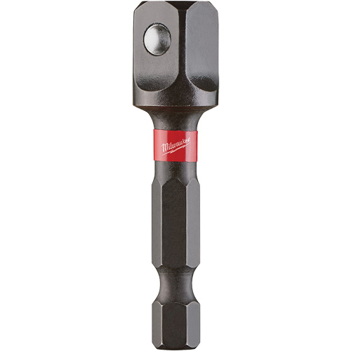 Adaptateurs de douilles &agrave; chocs Shockwave, 1/4" Prise, Dimension m&acirc;le 3/8", Sph&eacute;rique, 1-7/8" lo Equipex