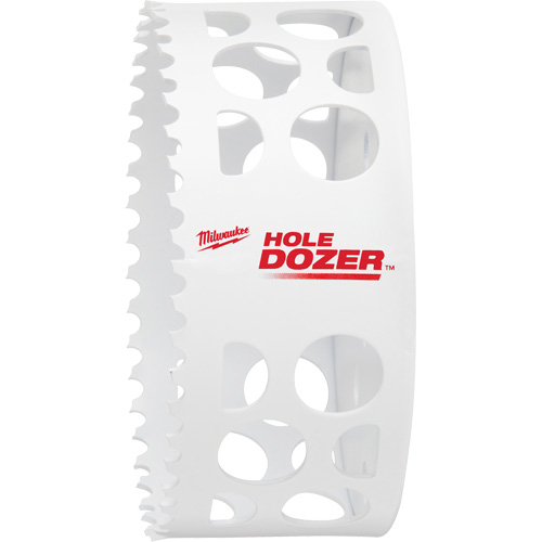 Scie-cloche Hole Dozer, 4-1/2", Profondeur de la coupe 1-5/8", Bim&eacute;tal Equipex