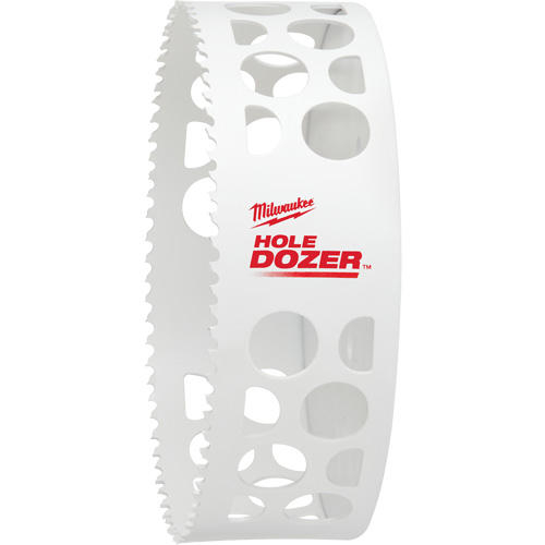 Scie-cloche Hole Dozer, 5-1/2", Profondeur de la coupe 1-5/8", Bim&eacute;tal Equipex