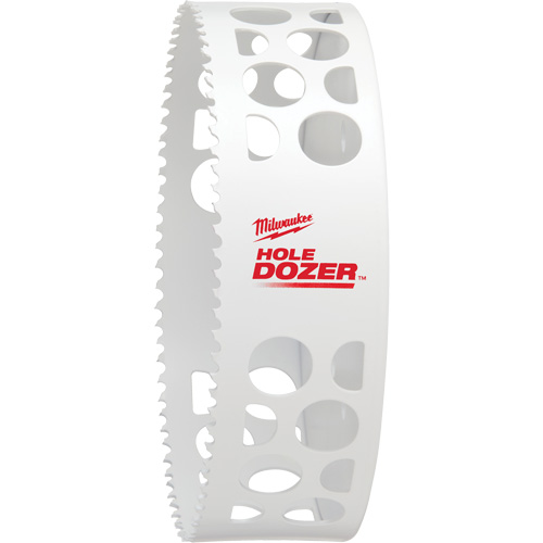 Hole Dozer Hole Saw, 6", 1-5/8" Depth of Cut, Bi-Metal Equipex