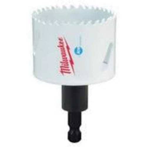 Scie-cloche Hole Dozer avec arbre, 1-1/2", Profondeur de la coupe 1-5/8", Bim&eacute;tal Equipex