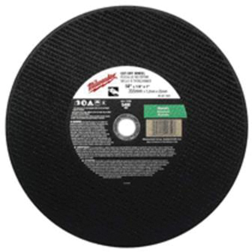 Premium Cut-Off Wheels, 14" x 1/8", 20 mm Arbor, Type 1, Silicon Carbide, 5400 RPM Equipex