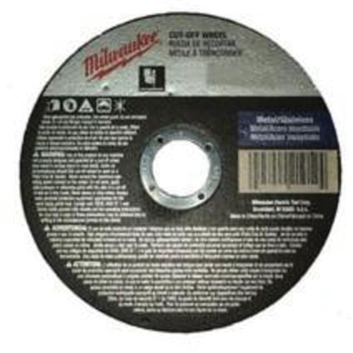 Meules &agrave; tronçonner renforc&eacute;es, 5" x 0,045", Arbre de 7/8", Type 1, Oxyde d'aluminium, 13580 Tr/min Equipex