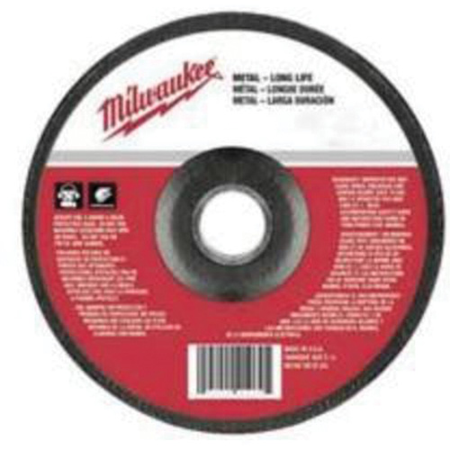 Grinding Wheel, 6" x 1/4", 7/8" Arbor, Aluminum Oxide, Type 27 Equipex