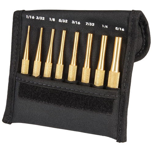 Ensemble de poinçons dentraînement en laiton, 8 morcea Equipex