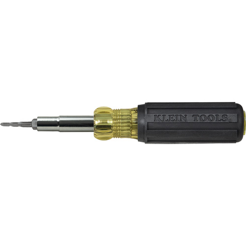Taraud et tournevis avec embouts multiples, 7-3/4" lo, Prise Coussin&eacute;e Equipex