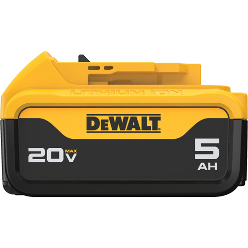 Max XR&reg; Premium Battery Pack, Lithium-Ion, 20 V, 5 A Equipex