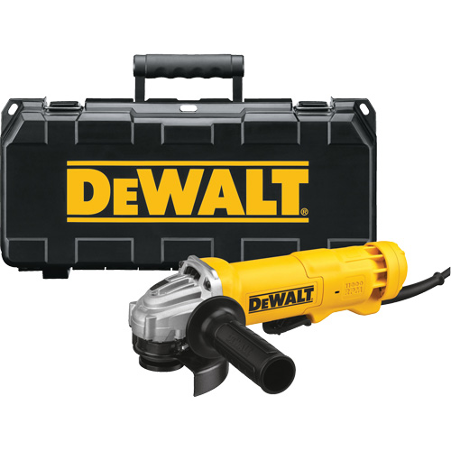 Small Angle Grinder Kit, 4-1/2", 120 V, 11 A, 11000 RPM Equipex