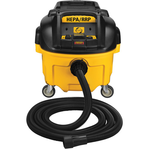 Heavy-Duty HEPA Wet-Dry Dust Extractor Vacuum, 20" x 19" x 20" Equipex
