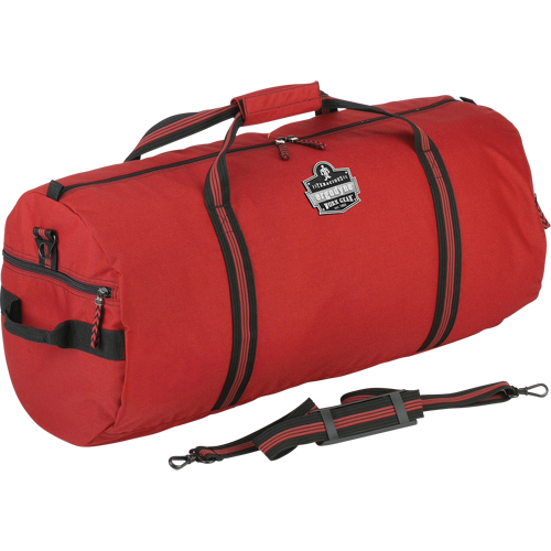 Sac de sport mod&egrave;le 5020 Arsenal, Nylon, 2 pochettes, Rouge Equipex