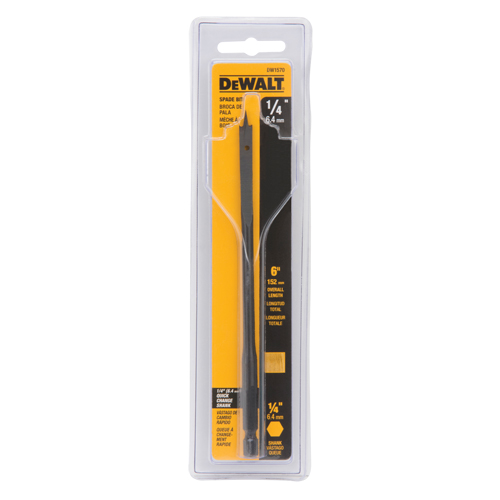 Foret &agrave; trois pointes, Diam&egrave;tre de 1/4", Tige 1/4", Longeur de 6" Equipex