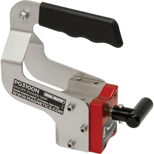 On/Off Power Grips, 7-1/2" Length, 3-3/8" Diameter, 100 lbs. Capacity Equipex